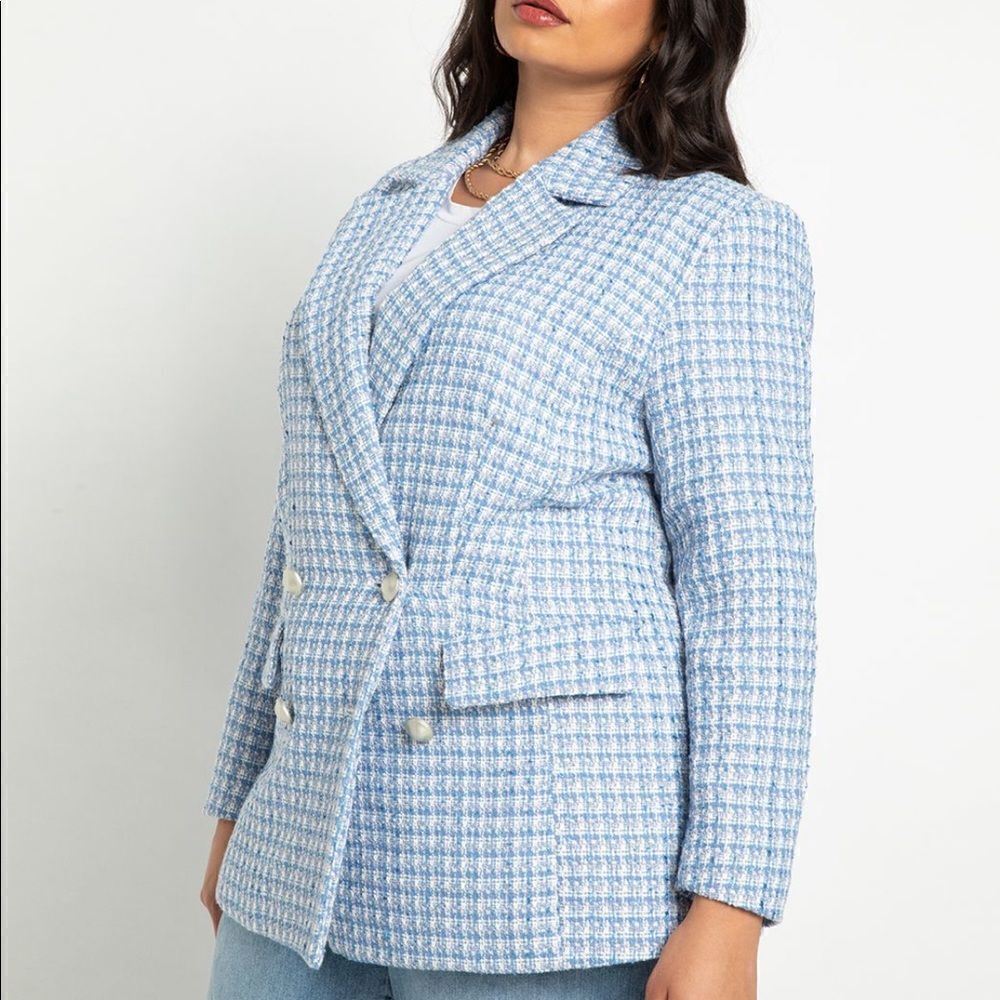 Eloquii Tweed Blazer - Picture 4 of 8